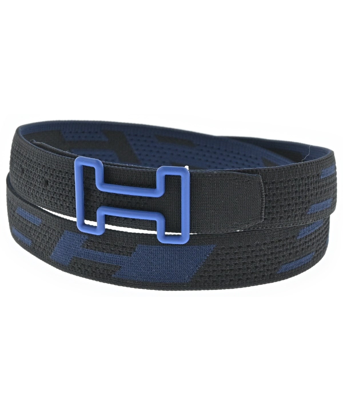 HERMES（エルメス）ベルト 青 サイズ:M レディース/2200570831075