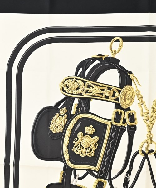 HERMES（エルメス）バンダナ・スカーフ 白 サイズ:90 レディース/2200672840029