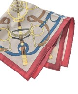 HERMES（エルメス）バンダナ・スカーフ ベージュ サイズ:45 レディース/2200673831057