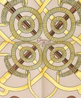 HERMES（エルメス）バンダナ・スカーフ ベージュ サイズ:45 レディース/2200673831057