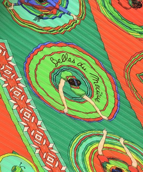 HERMES（エルメス）バンダナ・スカーフ オレンジ サイズ:- レディース/2200674385030