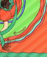 HERMES（エルメス）バンダナ・スカーフ オレンジ サイズ:- レディース/2200674385030