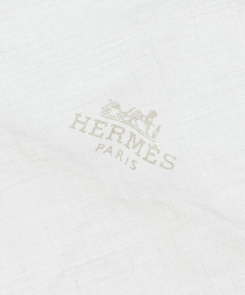 HERMES（エルメス）バンダナ・スカーフ 白 サイズ:- レディース/2200675080026