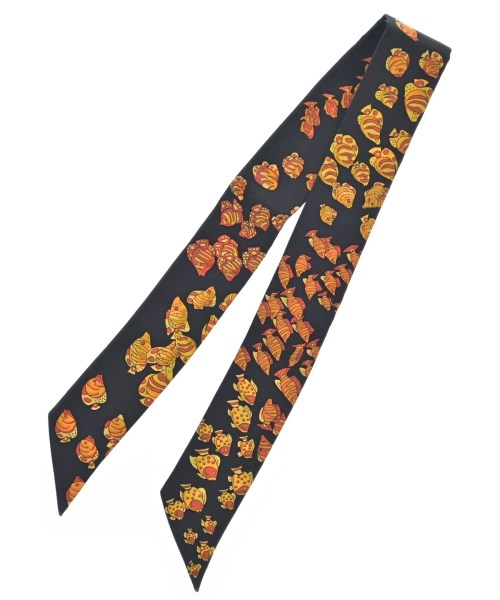 HERMES(エルメス)バンダナ・スカーフ 黒 サイズ:-/2200668074797