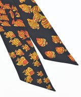 HERMES（エルメス）バンダナ・スカーフ 黒 サイズ:- レディース/2200668074797