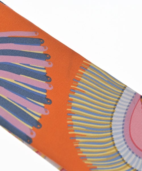 HERMES（エルメス）バンダナ・スカーフ オレンジ サイズ:- レディース/2200670577231