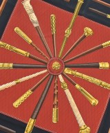 HERMES（エルメス）バンダナ・スカーフ 黒 サイズ:90 レディース/2200677499017