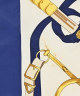 HERMES（エルメス）バンダナ・スカーフ 紺 サイズ:90 レディース/2200677499024