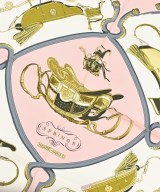 HERMES（エルメス）バンダナ・スカーフ ピンク サイズ:90 レディース/2200677499048