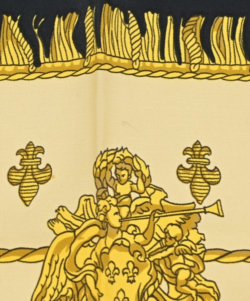 HERMES（エルメス）バンダナ・スカーフ ベージュ サイズ:90 レディース/2200677499055