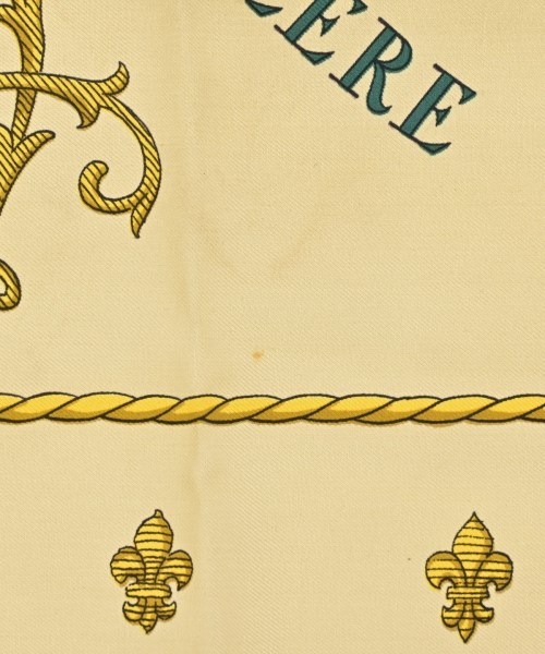 HERMES（エルメス）バンダナ・スカーフ ベージュ サイズ:90 レディース/2200677499055