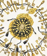 HERMES（エルメス）バンダナ・スカーフ 白 サイズ:90 レディース/2200677499062