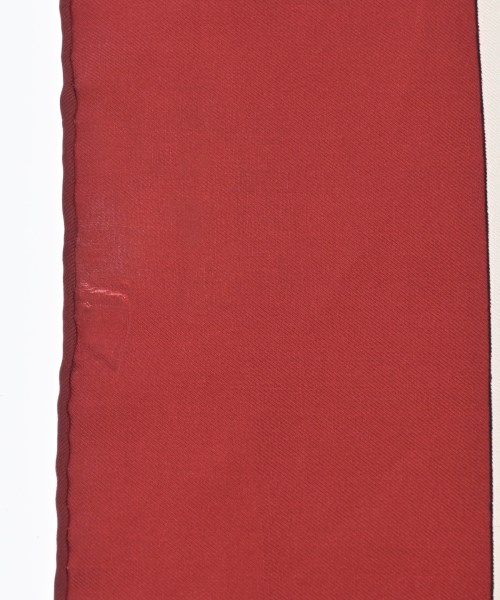 HERMES（エルメス）バンダナ・スカーフ 赤 サイズ:90 レディース/2200677499086
