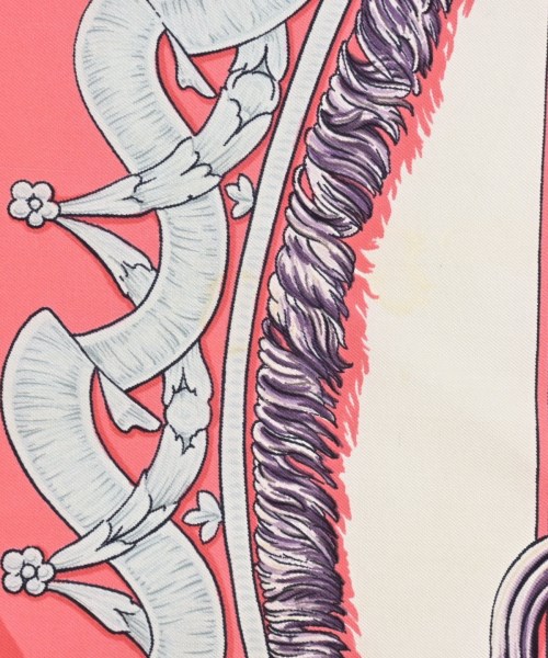 HERMES（エルメス）バンダナ・スカーフ 赤 サイズ:90 レディース/2200677499086