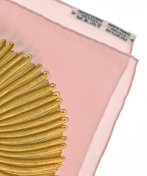 HERMES（エルメス）バンダナ・スカーフ ピンク サイズ:90 レディース/2200677499109