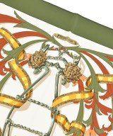 HERMES（エルメス）バンダナ・スカーフ カーキ サイズ:90 レディース/2200677499116