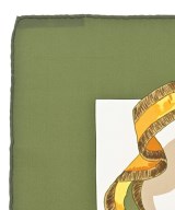 HERMES（エルメス）バンダナ・スカーフ カーキ サイズ:90 レディース/2200677499116