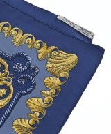 HERMES（エルメス）バンダナ・スカーフ 紺 サイズ:90 レディース/2200677499123
