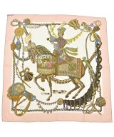 HERMES（エルメス）バンダナ・スカーフ 白 サイズ:90 レディース/2200677499147