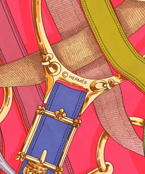 HERMES（エルメス）バンダナ・スカーフ カーキ サイズ:90 レディース/2200677499154