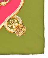 HERMES（エルメス）バンダナ・スカーフ カーキ サイズ:90 レディース/2200677499154