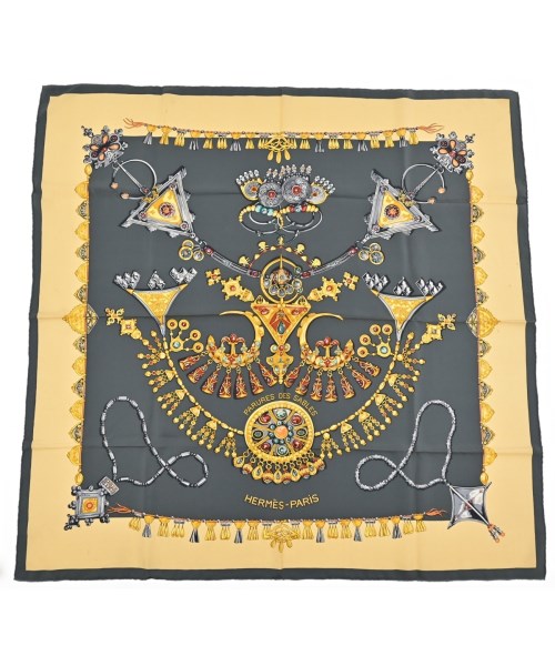 HERMES(エルメス)バンダナ・スカーフ 緑 サイズ:90/2200677499185