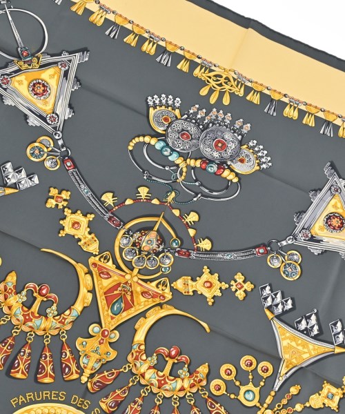 HERMES（エルメス）バンダナ・スカーフ 緑 サイズ:90 レディース/2200677499185