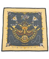 HERMES（エルメス）バンダナ・スカーフ 緑 サイズ:90 レディース/2200677499185