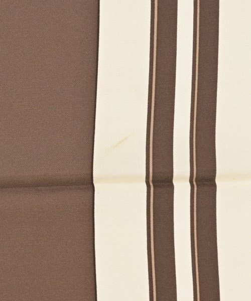 HERMES（エルメス）バンダナ・スカーフ 茶 サイズ:90 レディース/2200677499192