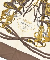 HERMES（エルメス）バンダナ・スカーフ 茶 サイズ:90 レディース/2200677499192