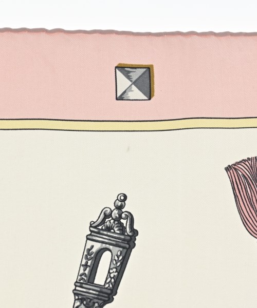 HERMES（エルメス）バンダナ・スカーフ ピンク サイズ:90 レディース/2200677499208