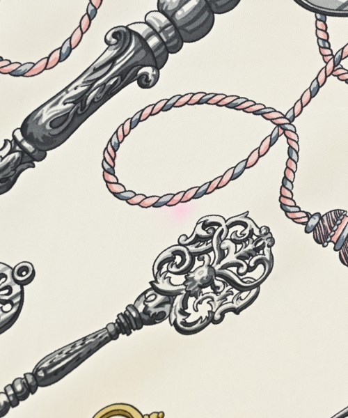 HERMES（エルメス）バンダナ・スカーフ ピンク サイズ:90 レディース/2200677499208