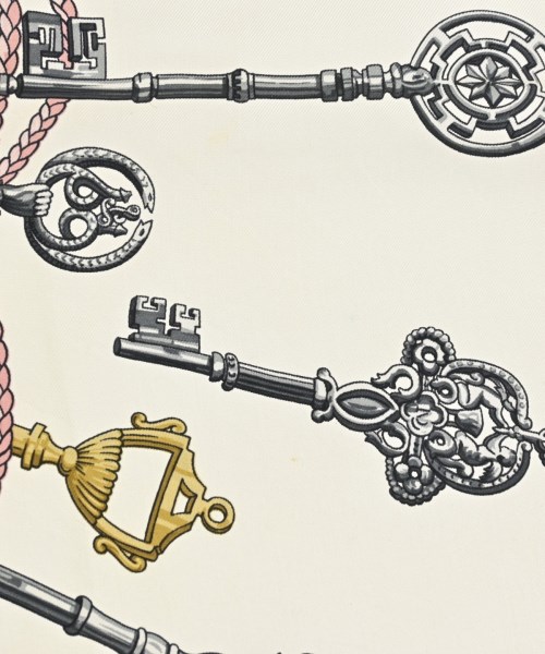 HERMES（エルメス）バンダナ・スカーフ ピンク サイズ:90 レディース/2200677499208