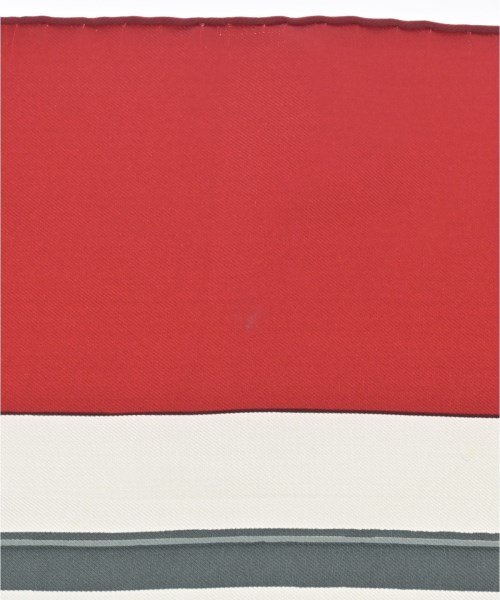 HERMES（エルメス）バンダナ・スカーフ 赤 サイズ:90 レディース/2200677499215