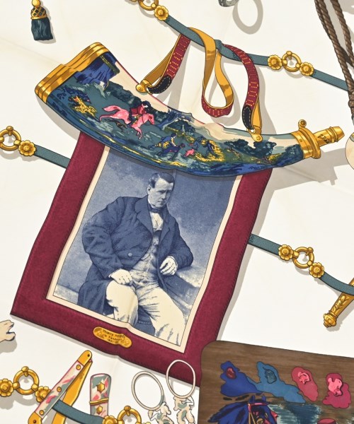 HERMES（エルメス）バンダナ・スカーフ 赤 サイズ:90 レディース/2200677499222