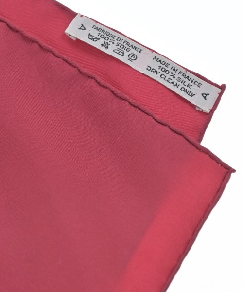HERMES（エルメス）バンダナ・スカーフ 赤 サイズ:90 レディース/2200677499222