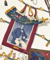 HERMES（エルメス）バンダナ・スカーフ 赤 サイズ:90 レディース/2200677499222