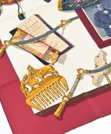 HERMES（エルメス）バンダナ・スカーフ 赤 サイズ:90 レディース/2200677499222