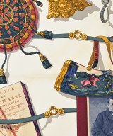 HERMES（エルメス）バンダナ・スカーフ 赤 サイズ:90 レディース/2200677499222