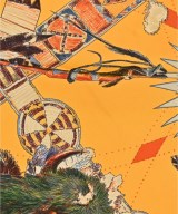 HERMES（エルメス）バンダナ・スカーフ 黄 サイズ:90 レディース/2200677499239