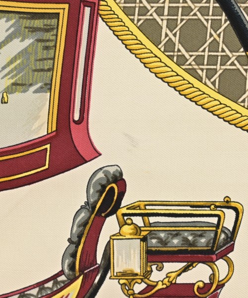 HERMES（エルメス）バンダナ・スカーフ 赤 サイズ:90 レディース/2200677499246