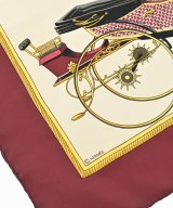 HERMES（エルメス）バンダナ・スカーフ 赤 サイズ:90 レディース/2200677499246