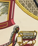 HERMES（エルメス）バンダナ・スカーフ 赤 サイズ:90 レディース/2200677499246