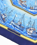 HERMES（エルメス）バンダナ・スカーフ 青 サイズ:90 レディース/2200677499253