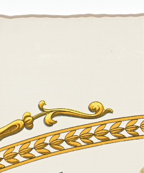 HERMES（エルメス）バンダナ・スカーフ 白 サイズ:90 レディース/2200677499277