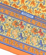 HERMES（エルメス）バンダナ・スカーフ オレンジ サイズ:90 レディース/2200677499284