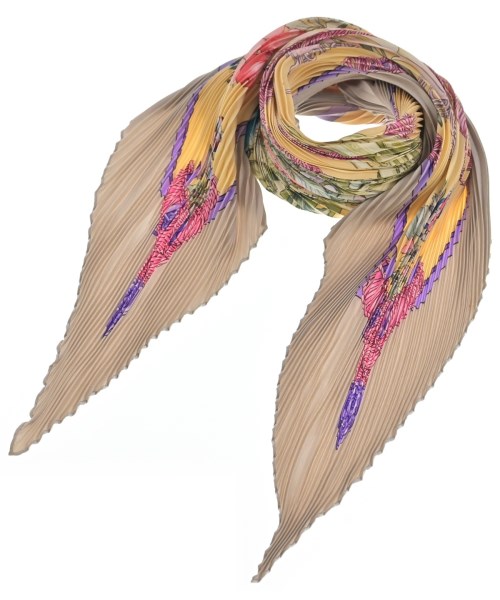 HERMES（エルメス）バンダナ・スカーフ グレー サイズ:- レディース/2200678115510