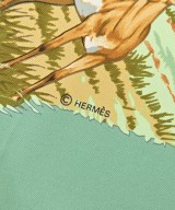 HERMES（エルメス）バンダナ・スカーフ 緑 サイズ:90 レディース/2200678115565