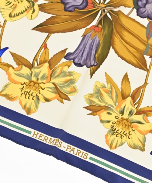 HERMES（エルメス）バンダナ・スカーフ 紺 サイズ:90 レディース/2200678115572