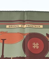 HERMES（エルメス）バンダナ・スカーフ カーキ サイズ:90 レディース/2200678115589